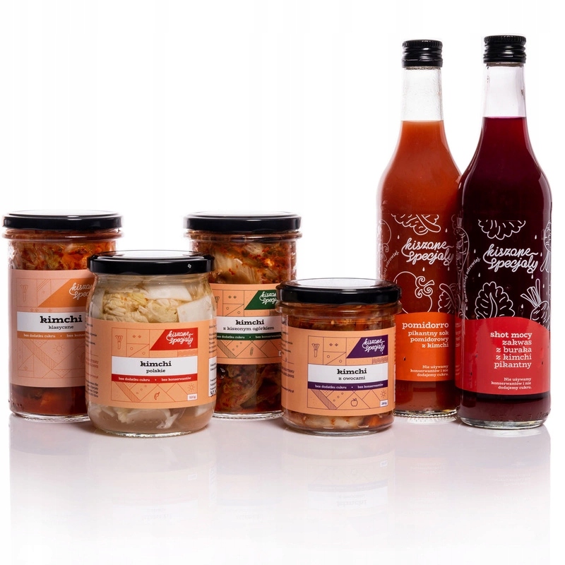 Kimchi Zestaw Premium Kiszone Specjały