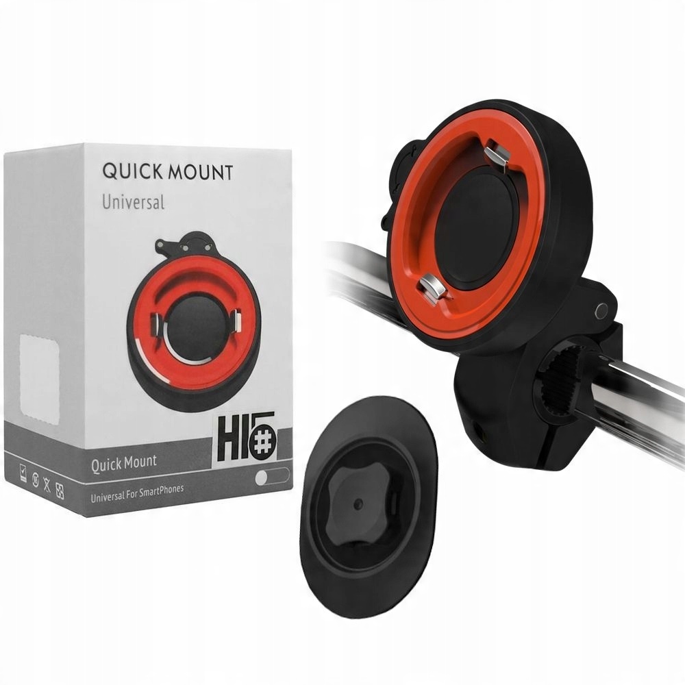 

Hi5 Quick Mount | Uchwyt na Lusterko + Adapter