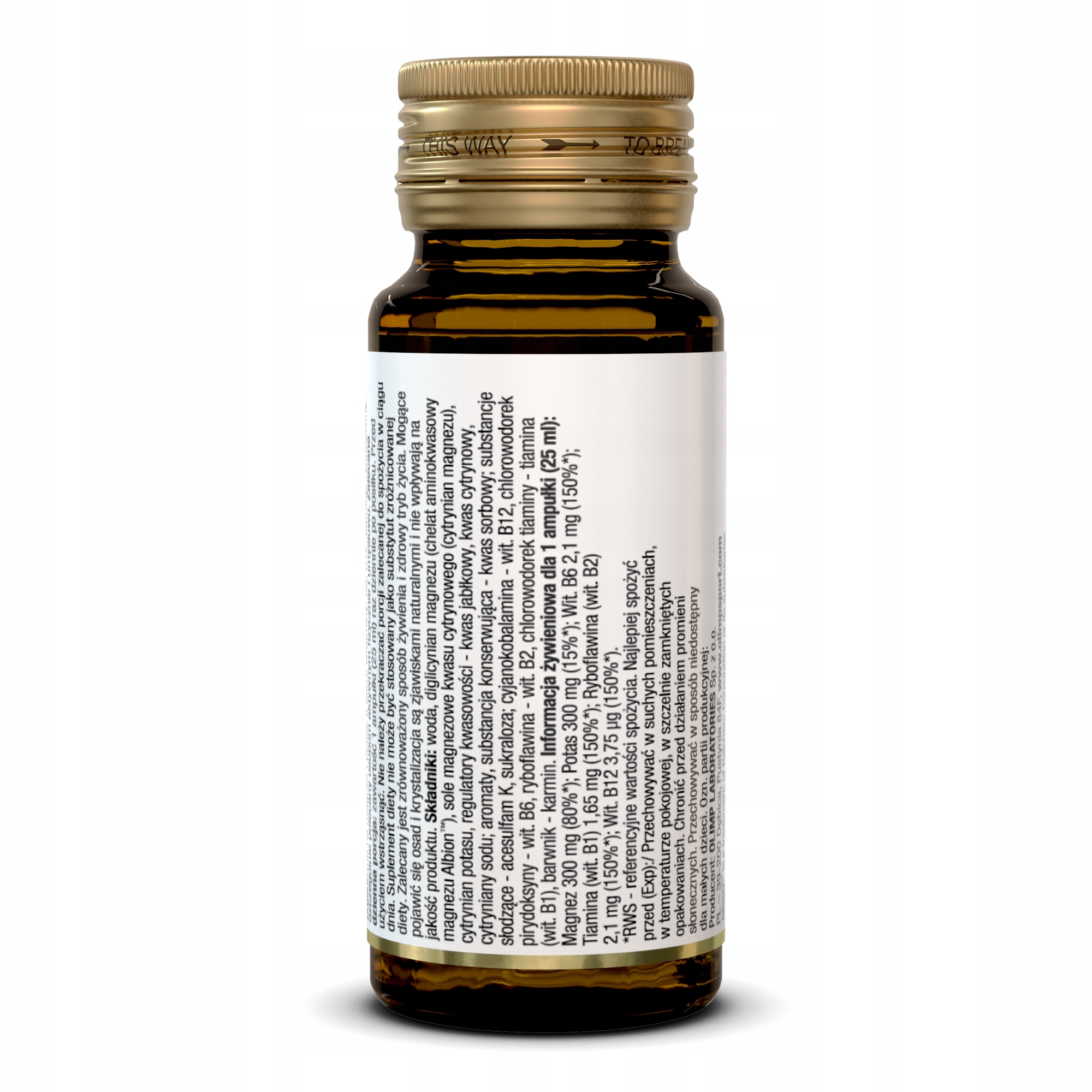 OLIMP CHELA MAG B6 FORTE 25ml MAGNEZ SKURCZ CHELATOWANY DLA SPORTOWCÓW — 5