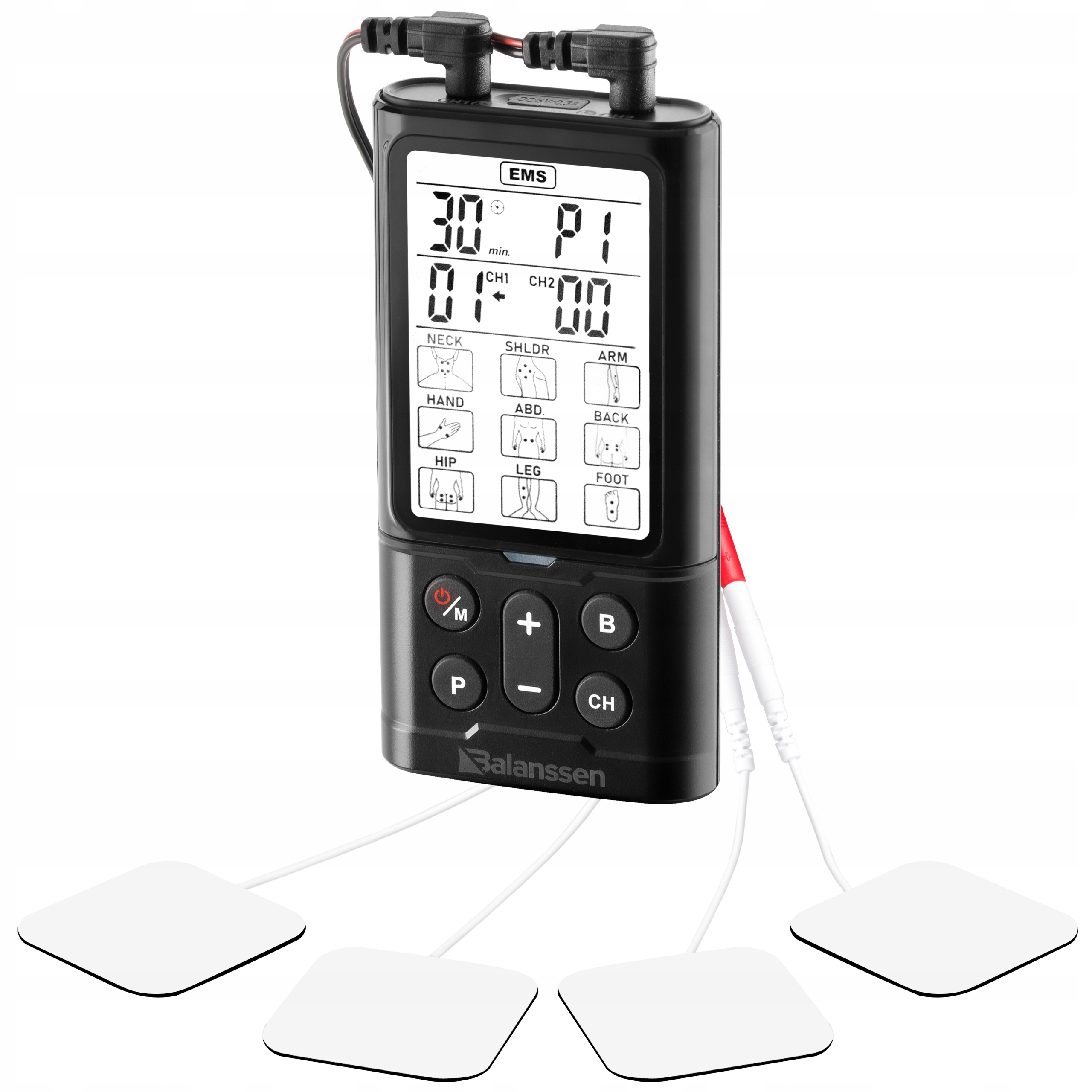 

Elektrostymulator Balanssen 3 In 1 Tens Ems Masaż