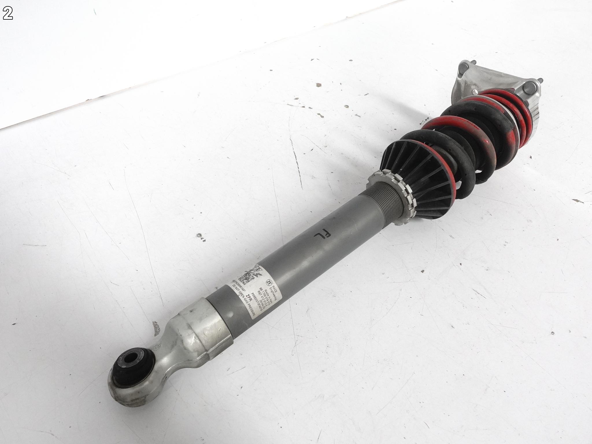 PORSCHE 911 992 GT3 9GT 21-24 shock absorber AMOR spring red left front