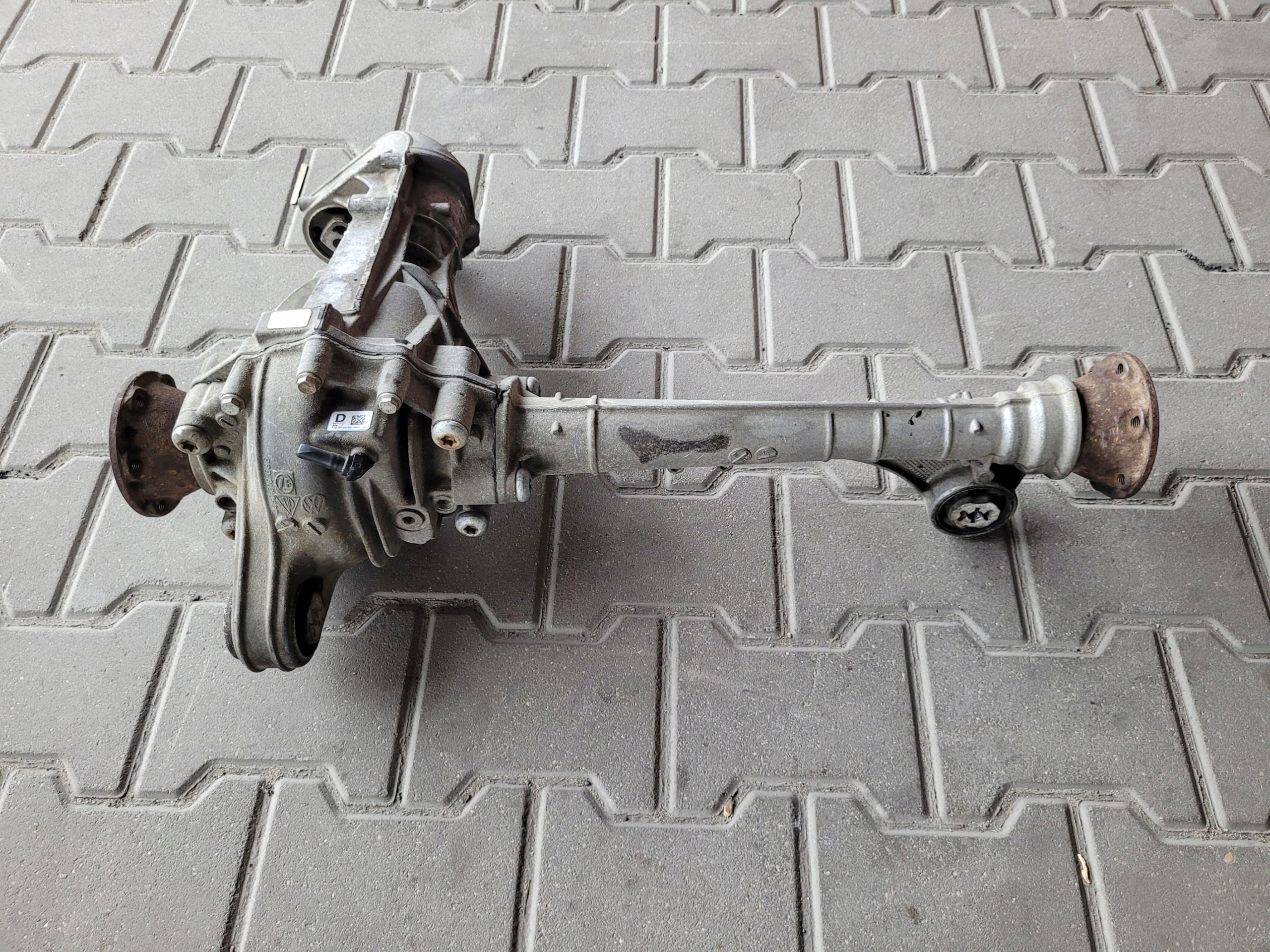 differential front front diff VW TOUAREG II 2 7P 3.0 TDI