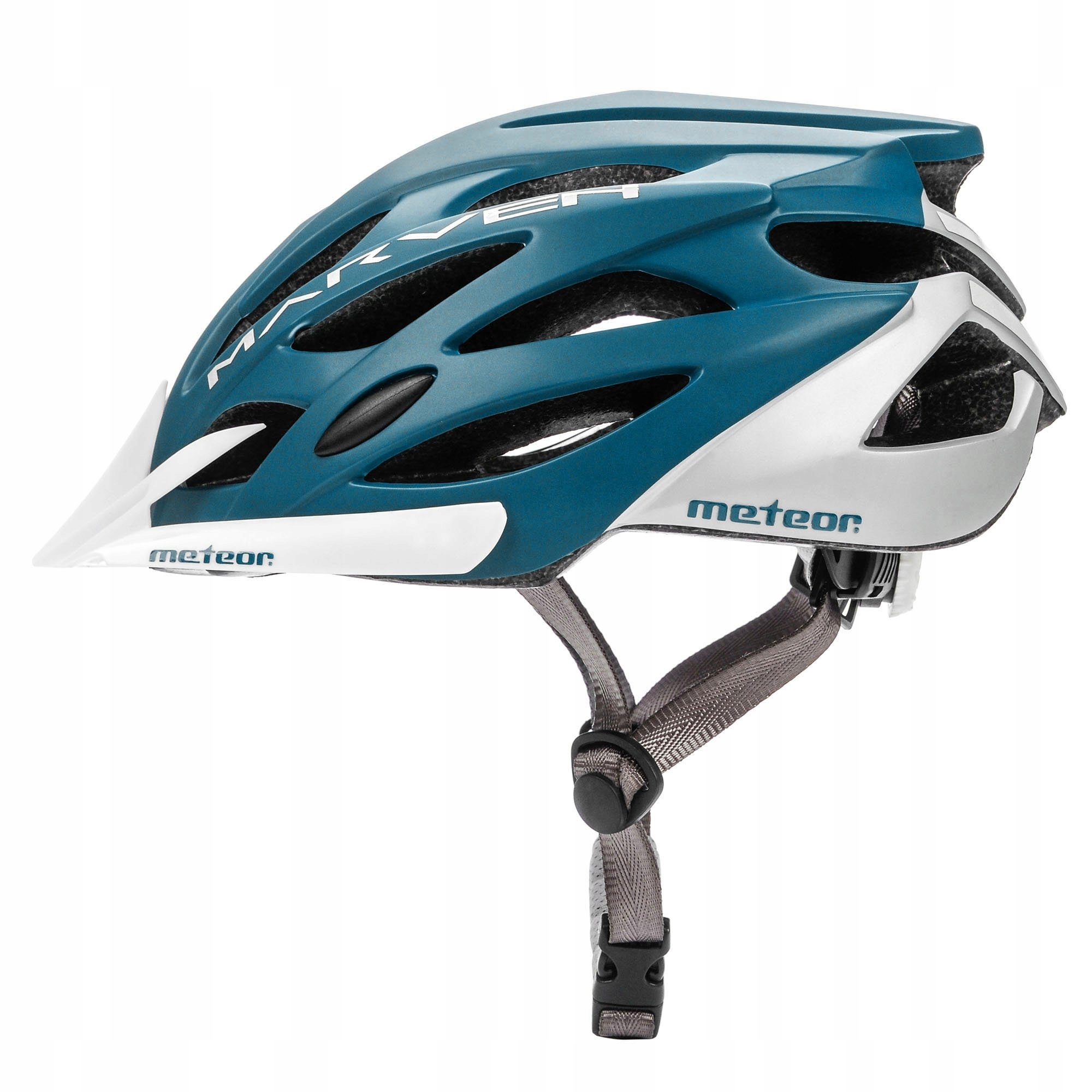 KASK ROWEROWY METEOR MARVEN S 52-56 cm blue/white