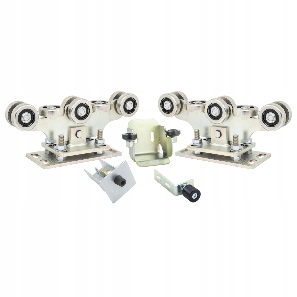 Sada vozíkov, valčekov pre ťažké posuvné brány, posuvné, 80x80 Max