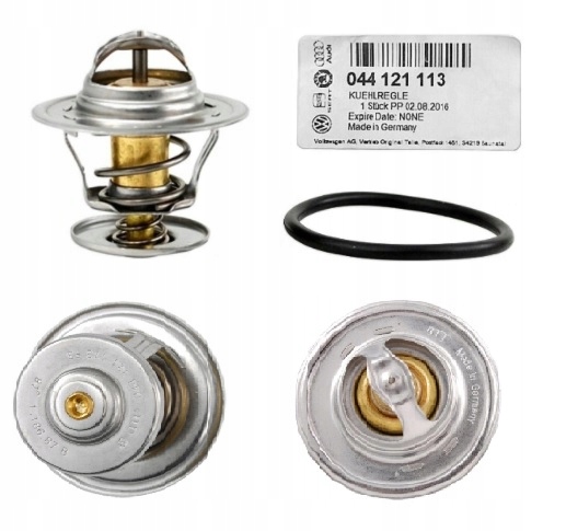 044121113 ORG TERMOSTAT Z USZCZELKĄ VW CADDY AUDI A4 B5 B6 B7