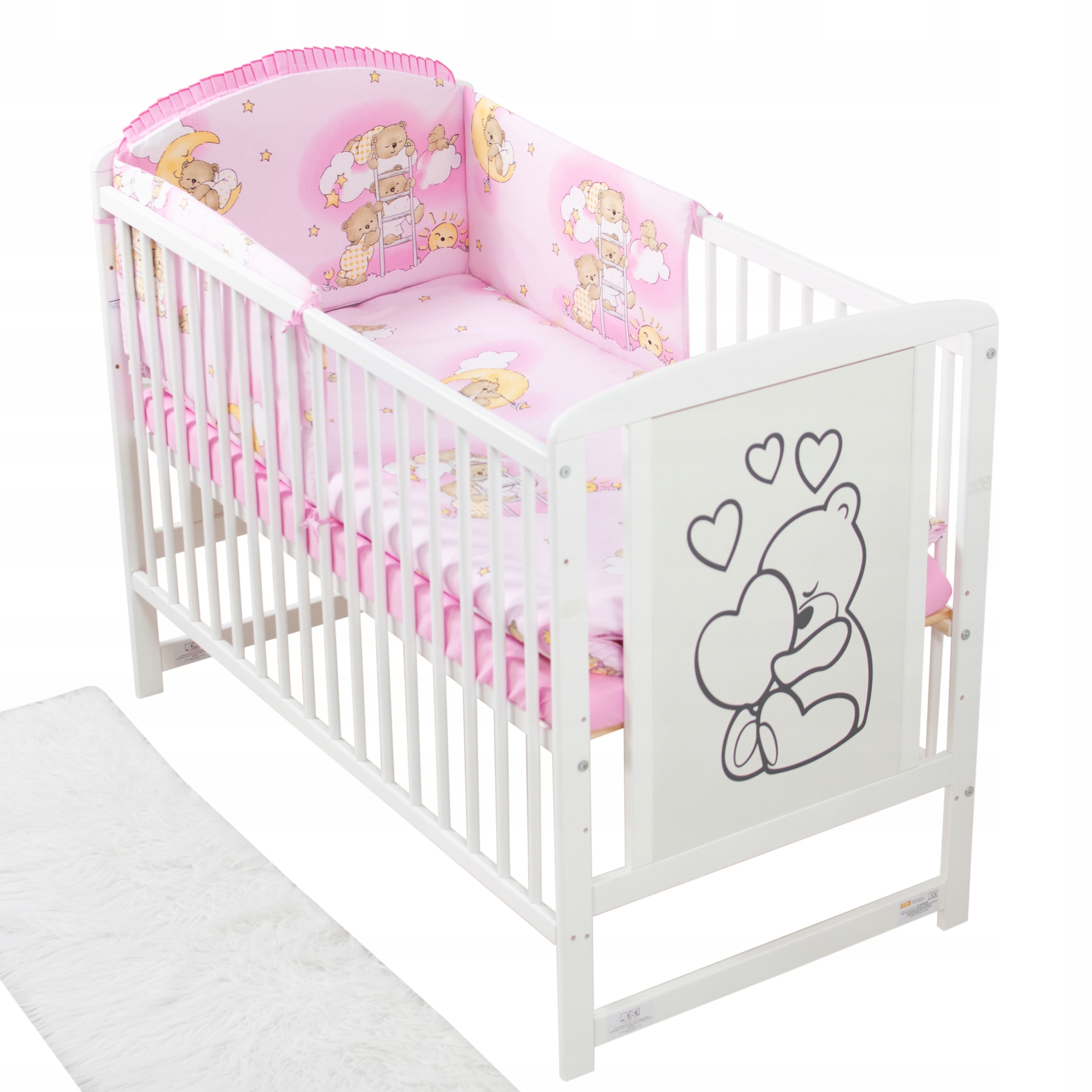 6el. Детские постельные принадлежности для кроватки и Лестницы Р.