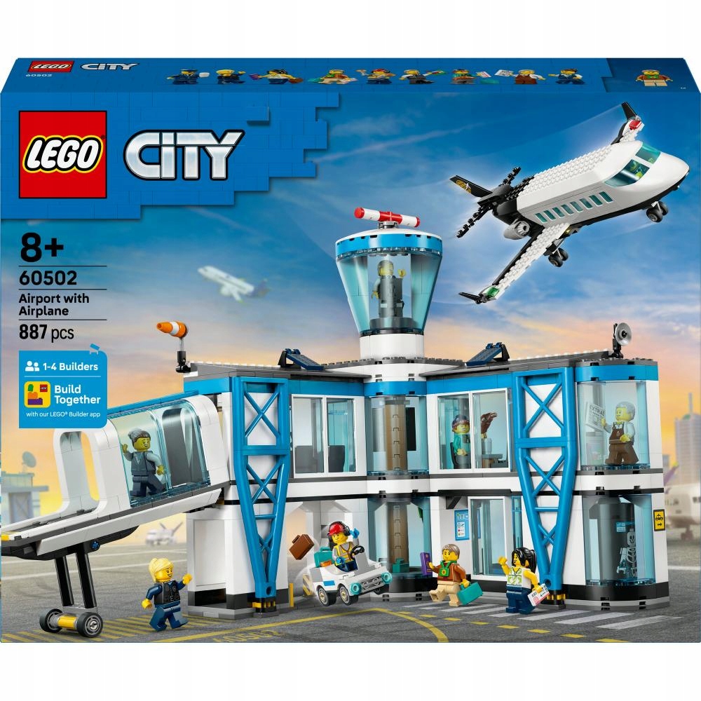 Lego City Letiště s letadlem 60502