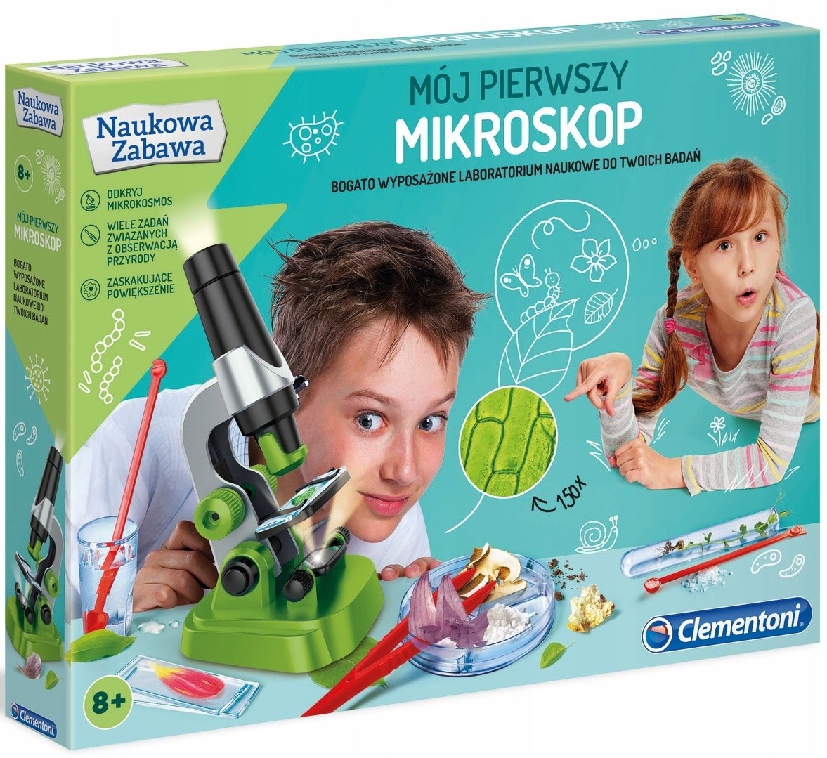 

Mój Pierwszy Mikroskop 50071 Clementoni