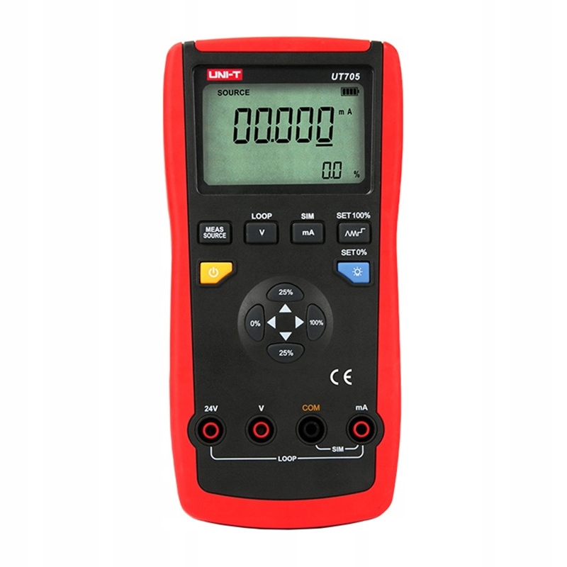 Uni-T UT705 Kalibrátor prúdovej slučky priemyselnej automatizácie Multimeter 30V