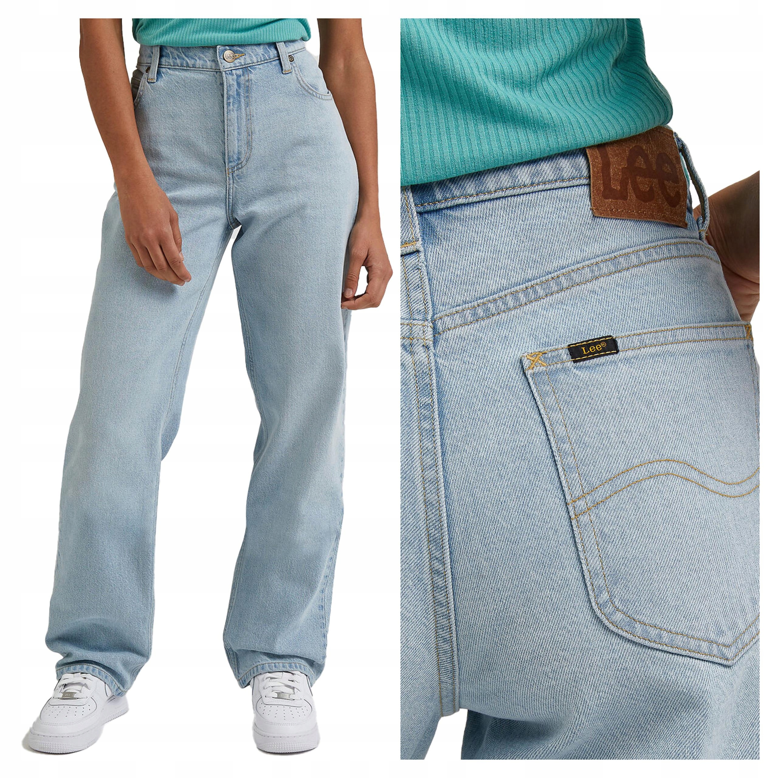 Lee Jane W31 L31 Dámské džíny Jednoduché