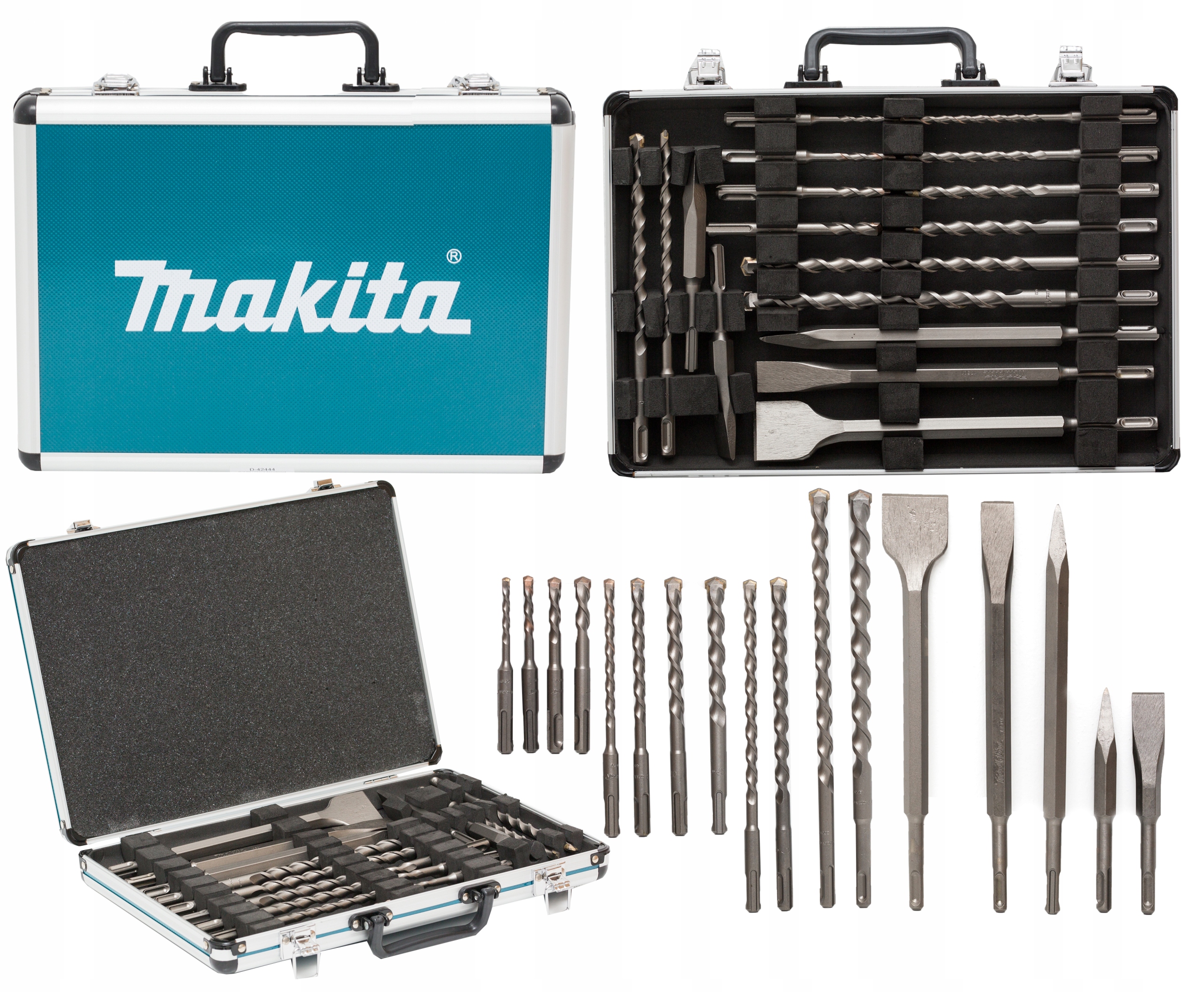 

Makita 17 sztuk Wiertła Dłuta Sds-plus