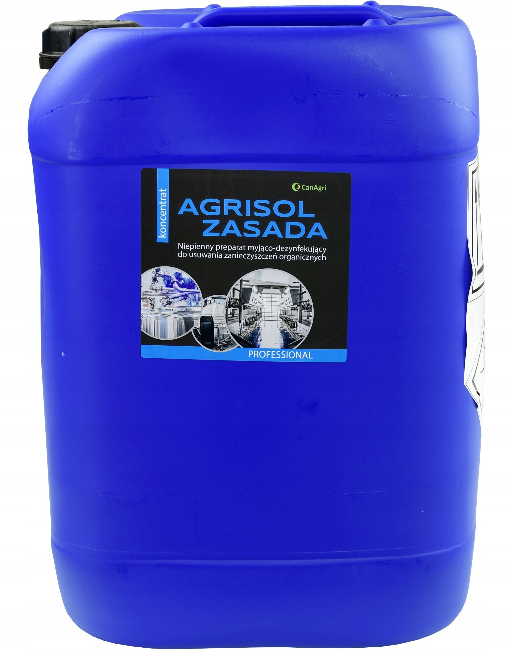 Agrisol Zasada 24 kg Preparat do mycia dojarek