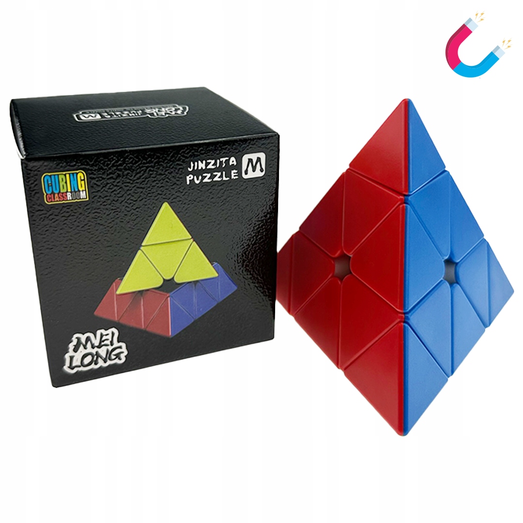KOSTKA MAGNETYCZNA ZESTAW 2x2 Piramida Pyraminx Marka MoYu