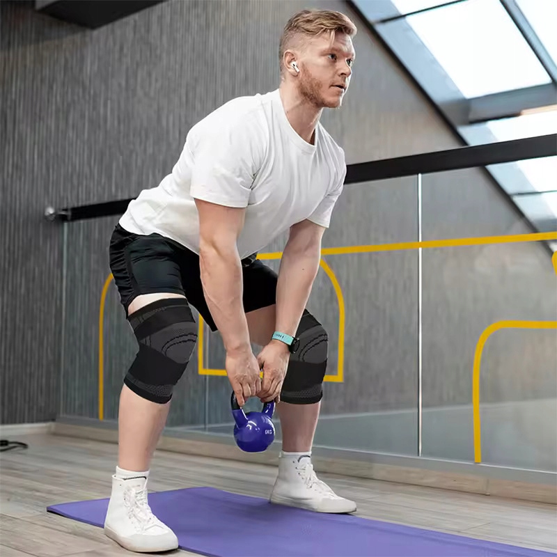 STABILIZATOR OPASKA NA KOLANO ORTEZA ELASTYCZNA WSPARCIE RZEPKI ROZ. M Model OPASKA NA KOLANO WSPARCIE RZEPKI ROZ. M