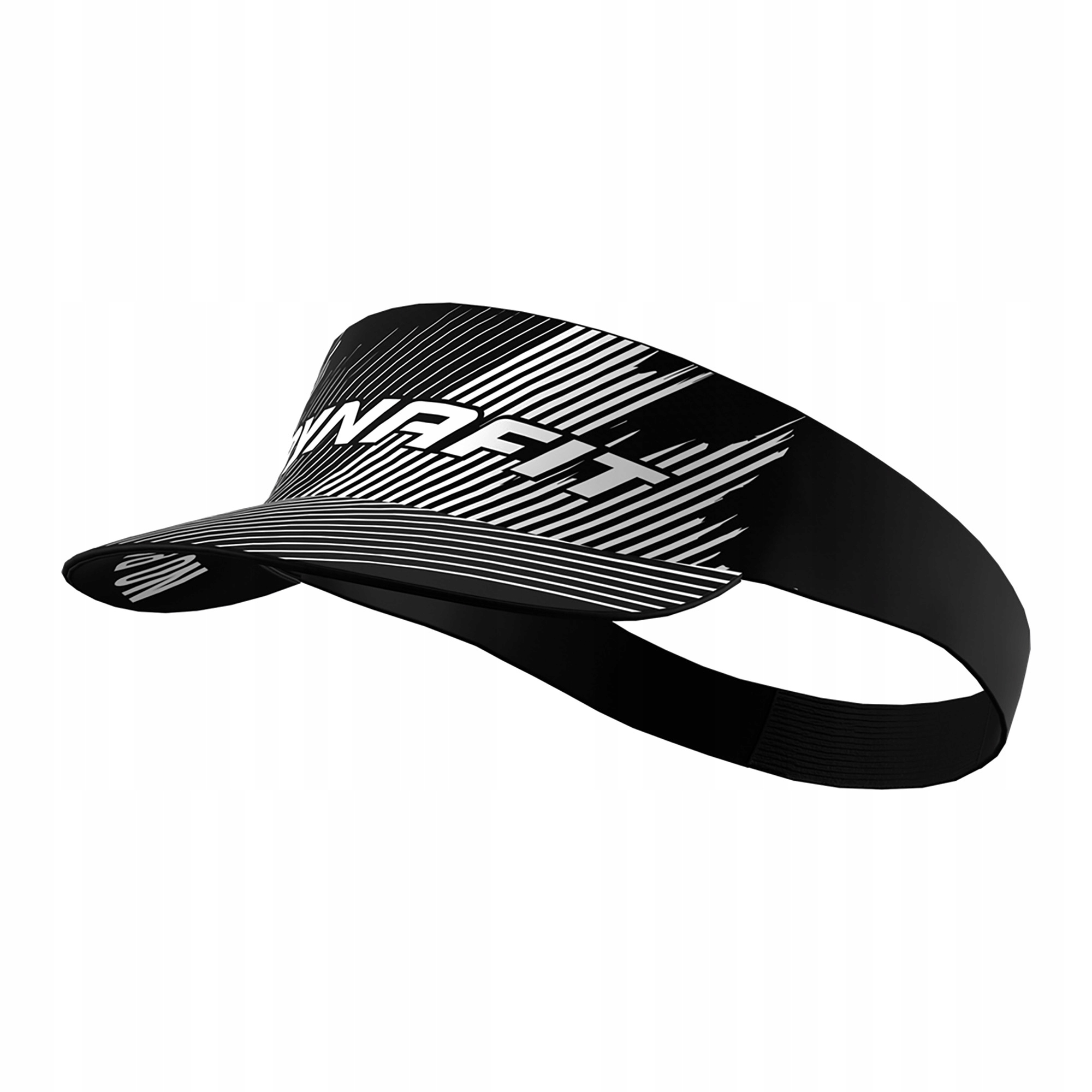 Daszek do biegania Dynafit Alpine Graphic Visor Band black out 58 cm