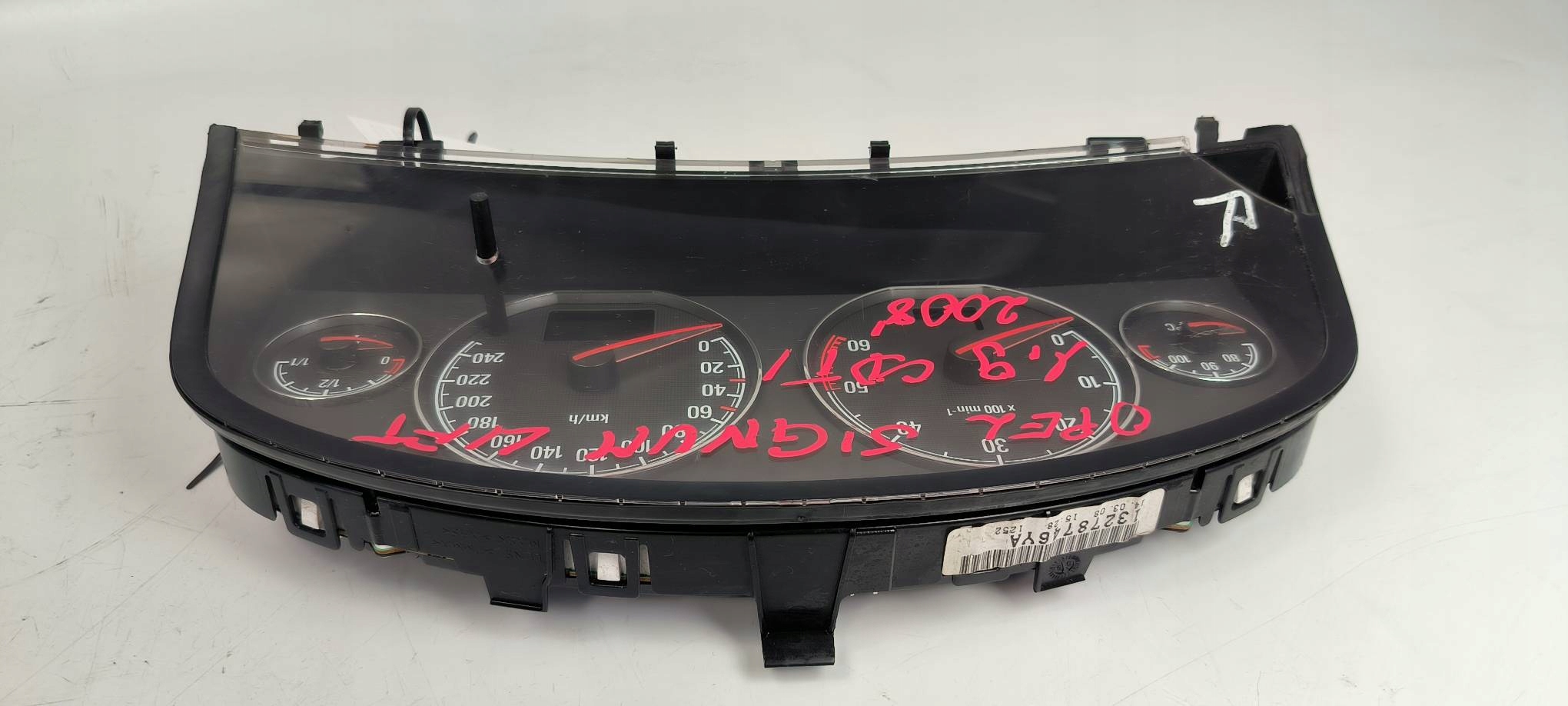 dials clock 13278746YA OPEL SIGNUM LIFT