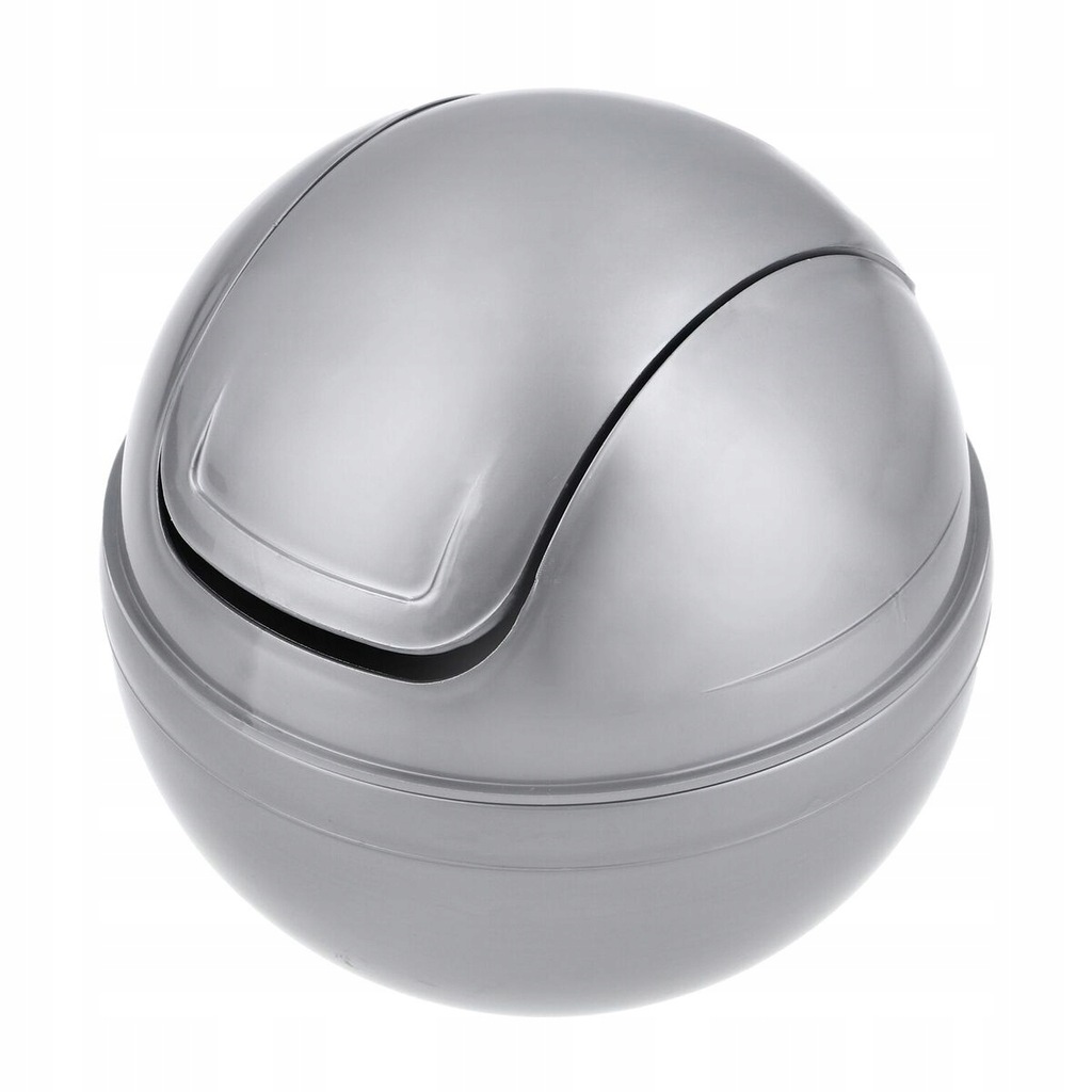 

Kosz Na Śmieci Odpady Łazienkowy Kula 1L Szary