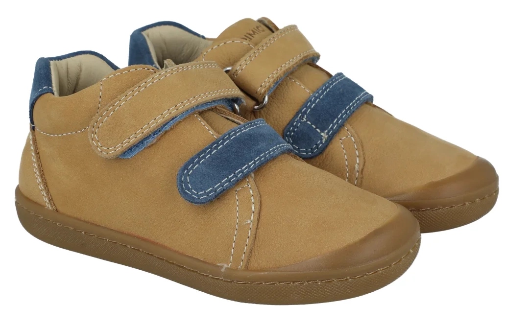 Primigi barefoot skórzane lekkie buty wysokie podbicie 7900033 rzepy R23