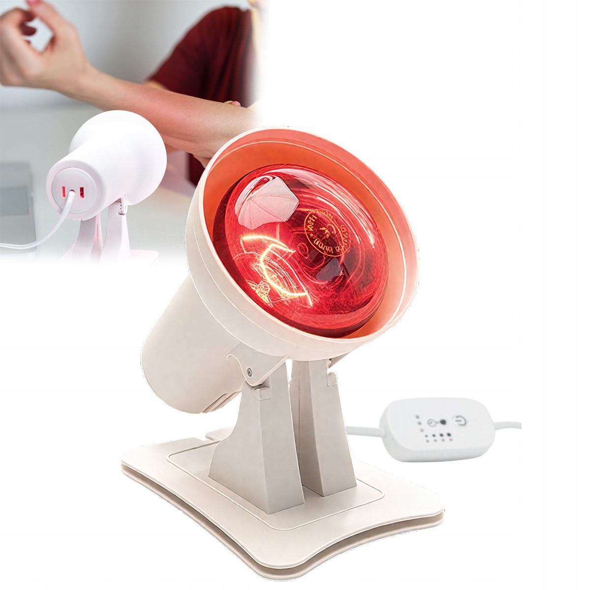 Lampa Pro Infračervenou Terapii, Léčivá, Výkonná, Nastavitelná