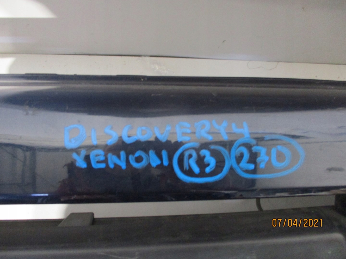 bumper Land Rover Discovery 4 Xenon front