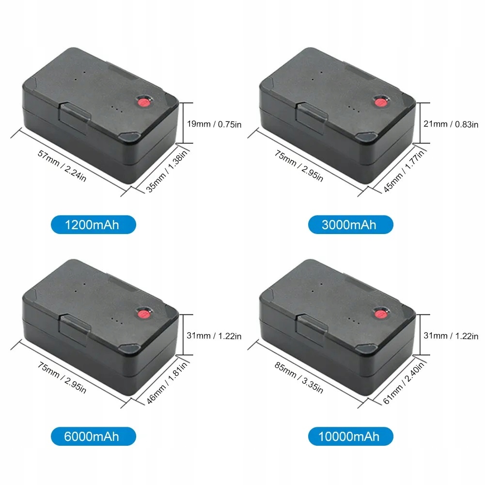 LOKALIZATOR GPS PODSŁUCH ŚLEDZENIE MAGNES LTE 4G Producent bez marki