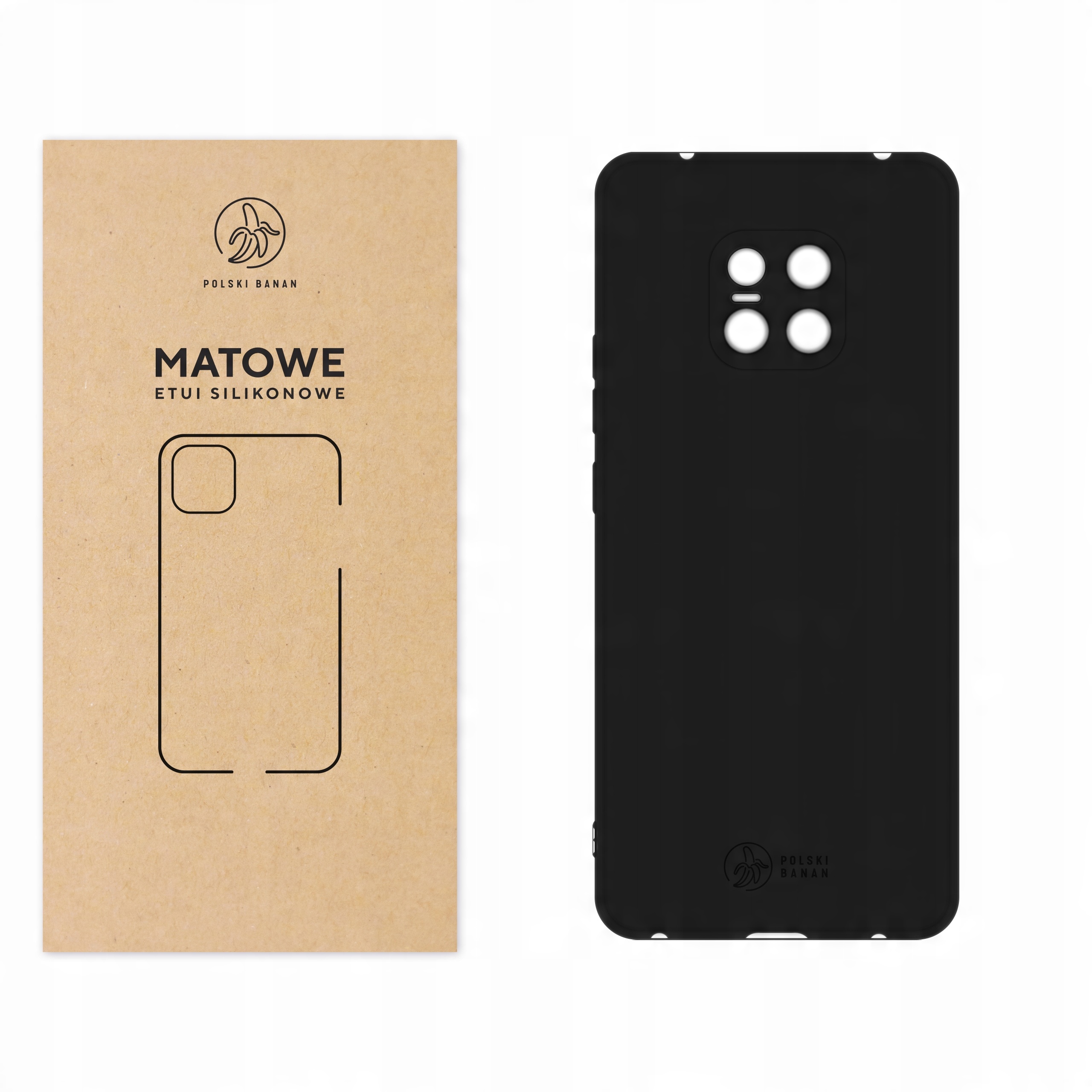 

Etui Matowe do Huawei Mate 20 Pro czarne