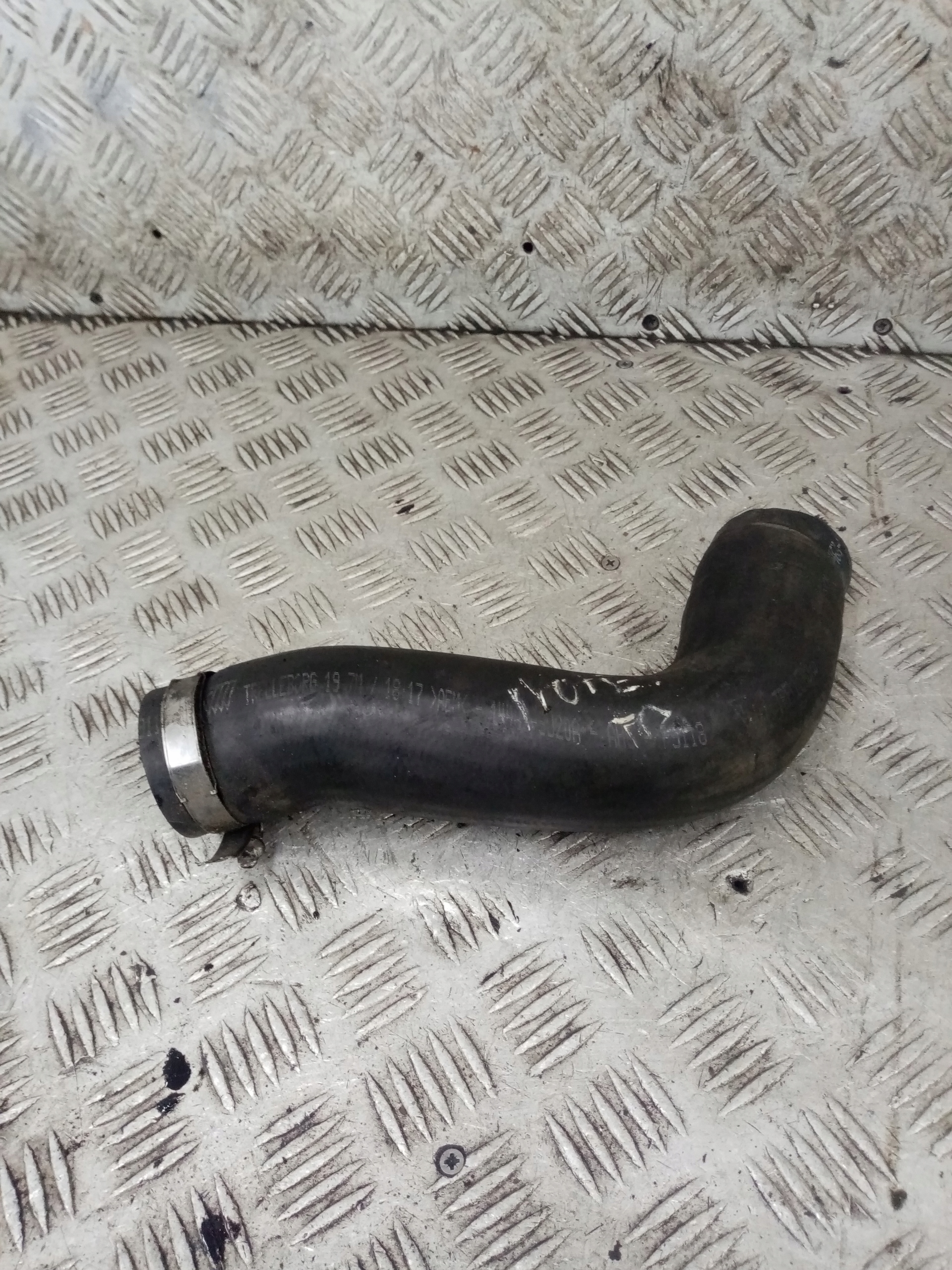 rohr Schlauch intercooler turbo NISSAN NOTE 1.5 DCI