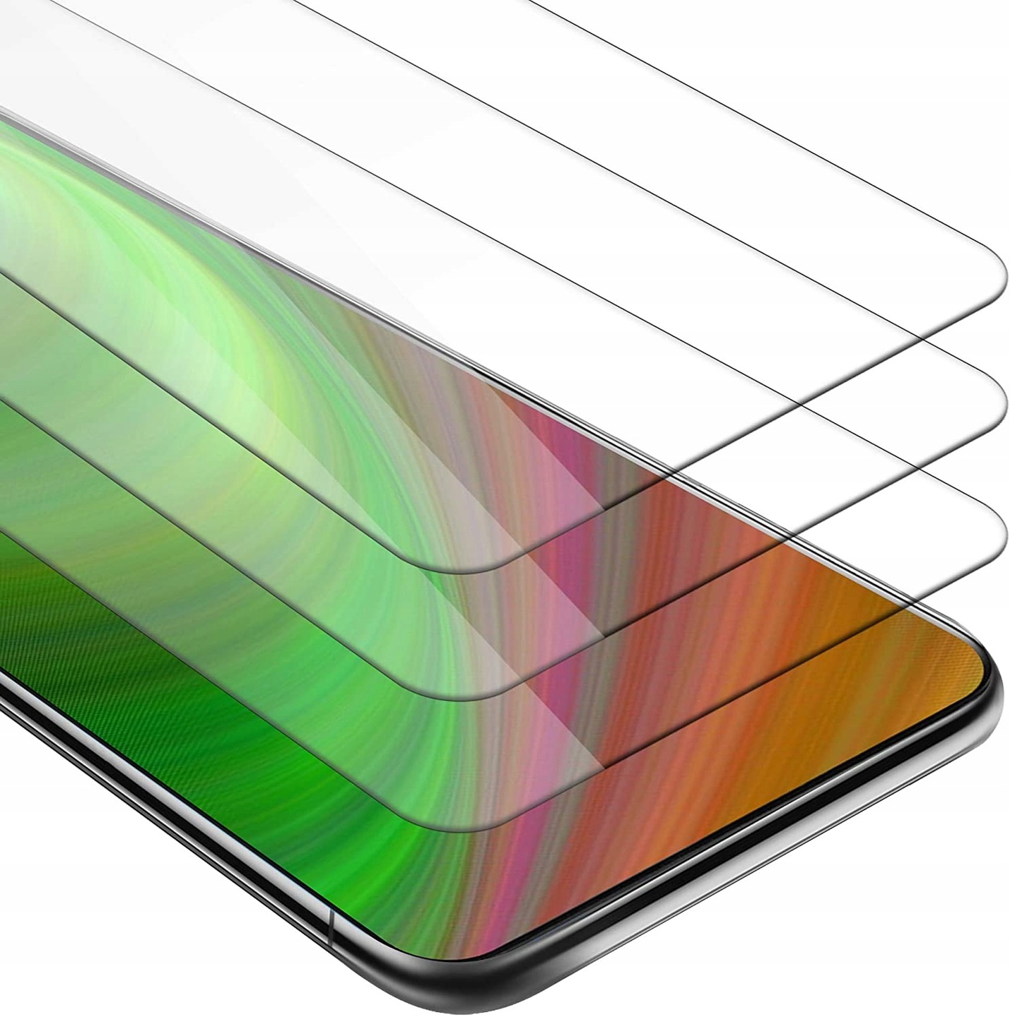 3x Szkło Do Motorola Edge 50 Neo Hartowane Ochronne 2.5D Szybka Ochrona