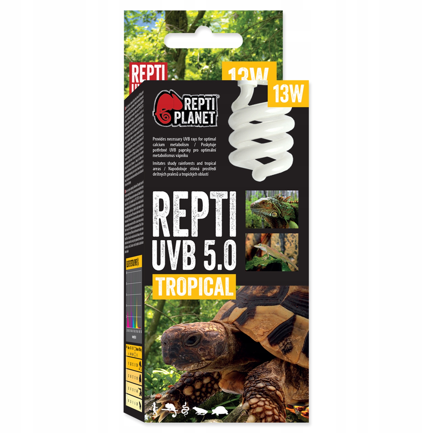 

Żarówka Repti Planet Uvb 5.0 13W Tropical terraria