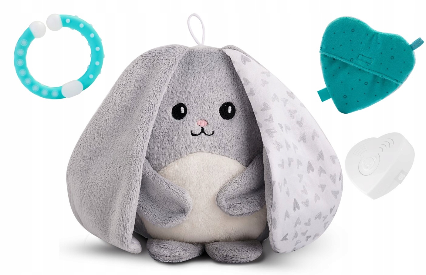 KRÓLIK DLA DZIECI MASKOTKA SZUMIŚ MILUŚ + GRATIS