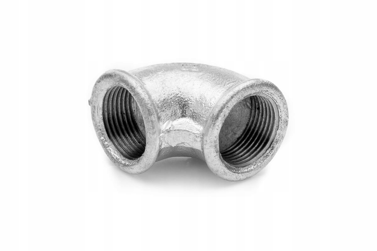 

Kolano 1/2'' ocynkowane żeliwne 90st. Gw