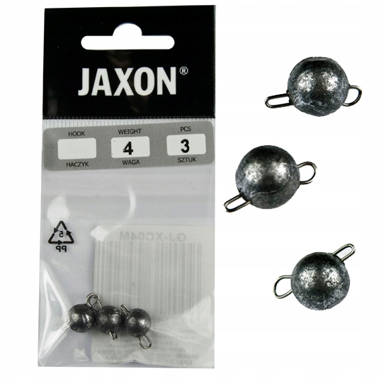 

3x główka Czeburaszka jaxon Główka Jig wymienna 4g