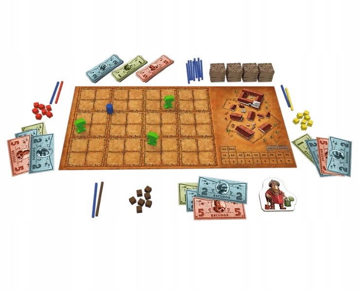 Rodzinne Gry Planszowe tradycyjne Santiago kreatywna Planszówka ciekawa