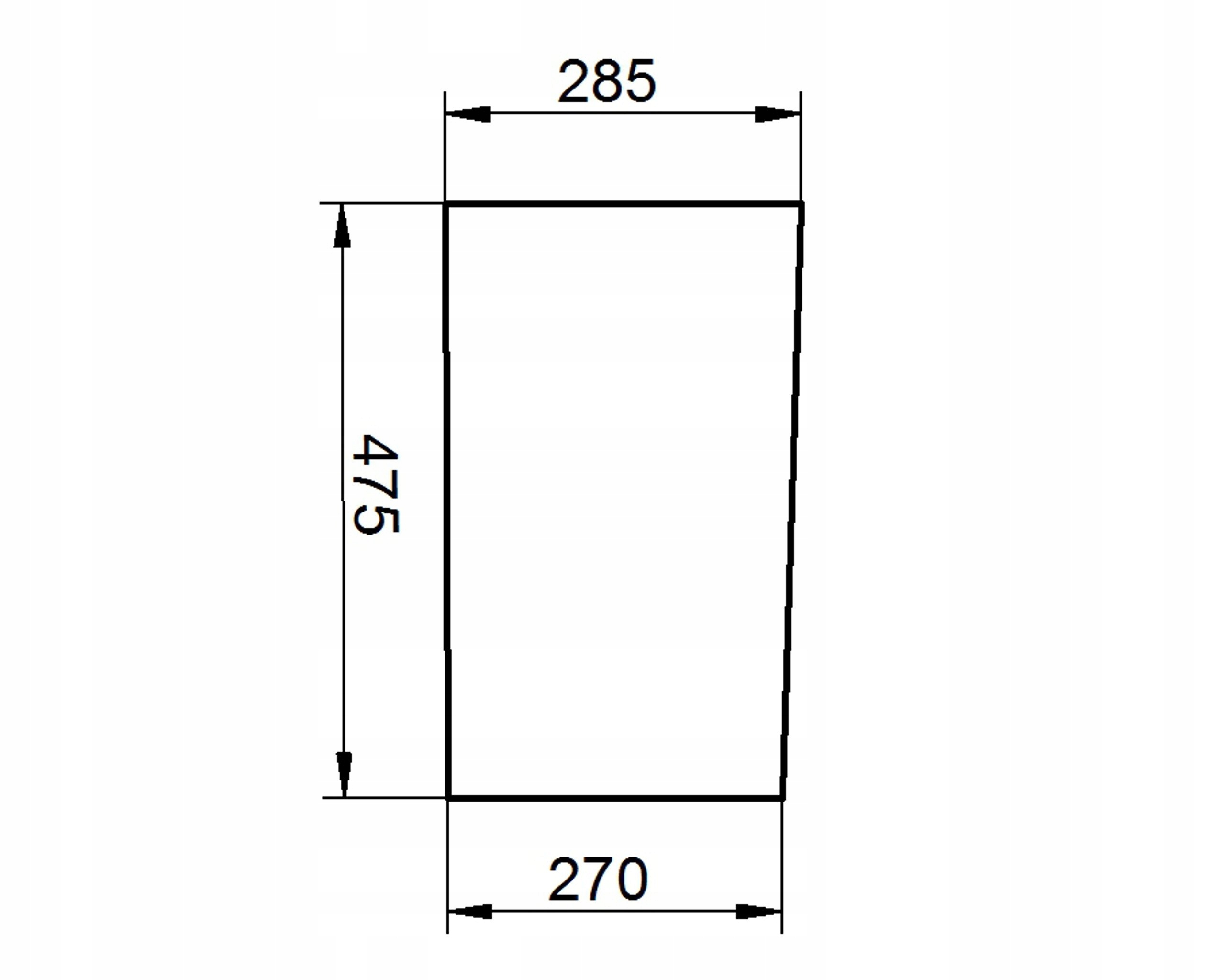 sklo Case kabina Combi Cab 9615 Silent přední d