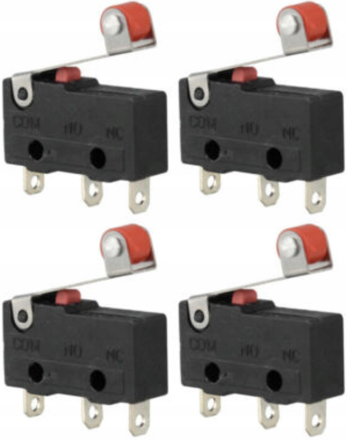 ZESTAW 4x WYŁĄCZNIK KRAŃCOWY Z ROLKĄ 5A 250V