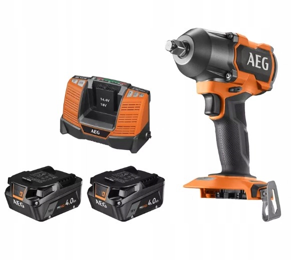 AEG 4935479664 AEG KLUCZ UDAROWY 1/2 18V, 785 NM, BEZSZCZOTKOWY, ZESTAW