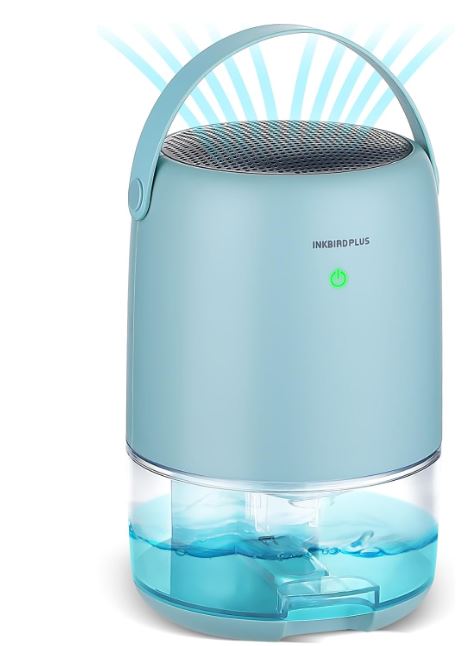 Inkbird Odvlhčovač vzduchu, 1100 ml, elektrický, 7 barevných Led diod