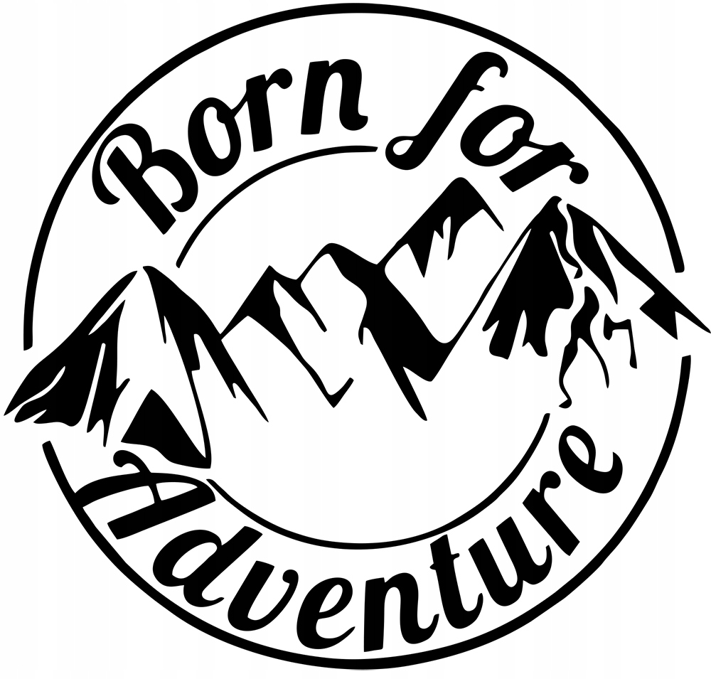 

Naklejka na samochód Adventure Przygoda Góry 14x15