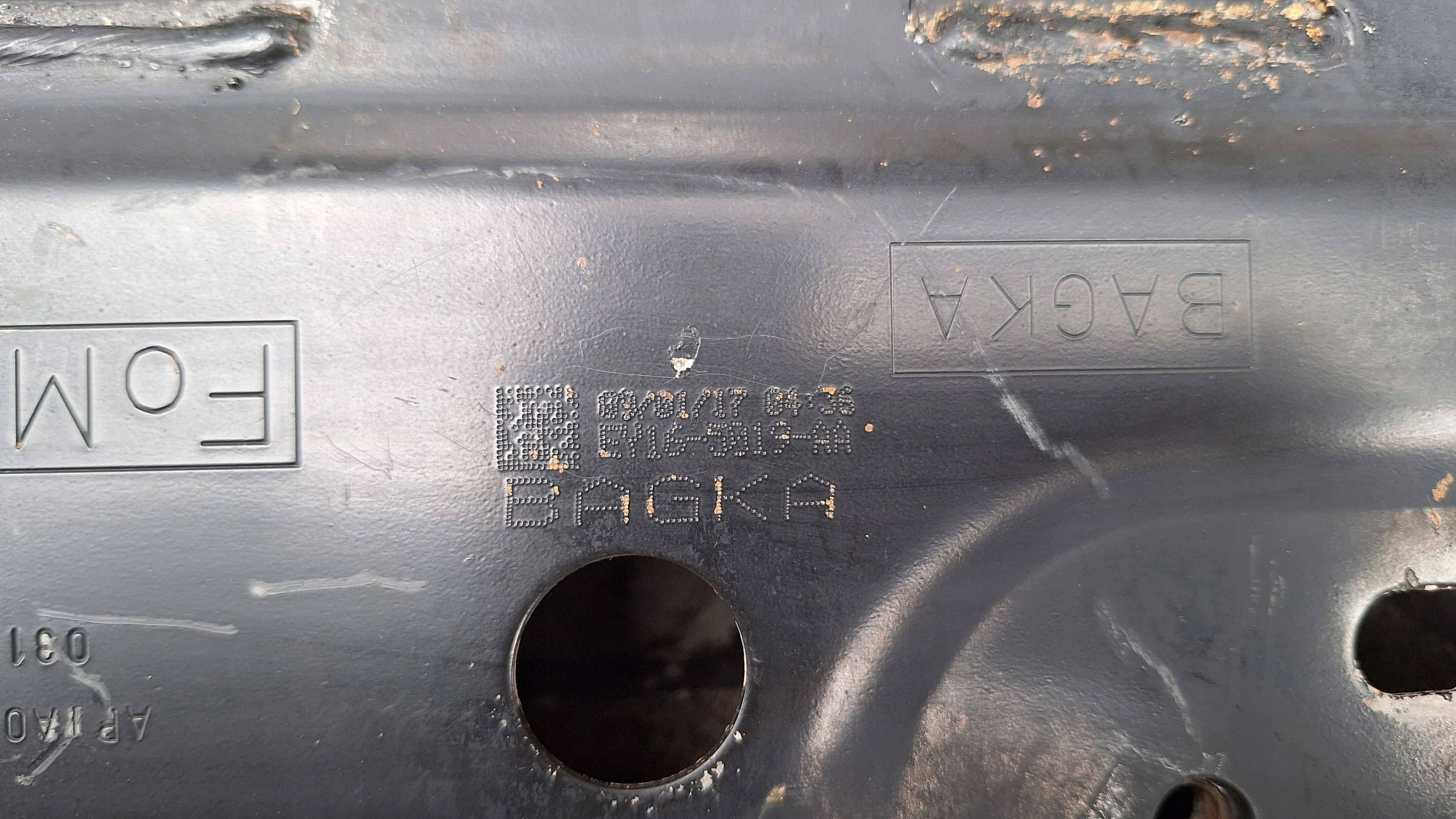 axle beam subframe axle beam sider front EY16-5019-AA FORD TRANSIT COURIER MK2
