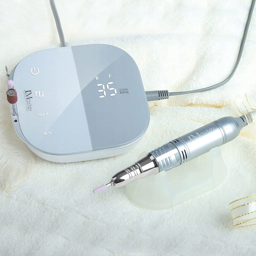 JCMASTER Frezarka Do Paznokci TouchPro Plus 35000 Obrotów Zestaw Pro — miniatura 7