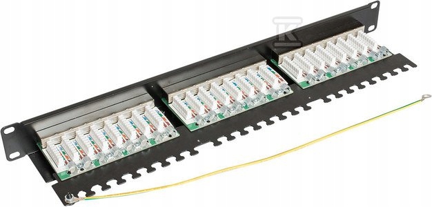 Panel Kategorie 6 Ftp 19" 1U, 24XRJ45