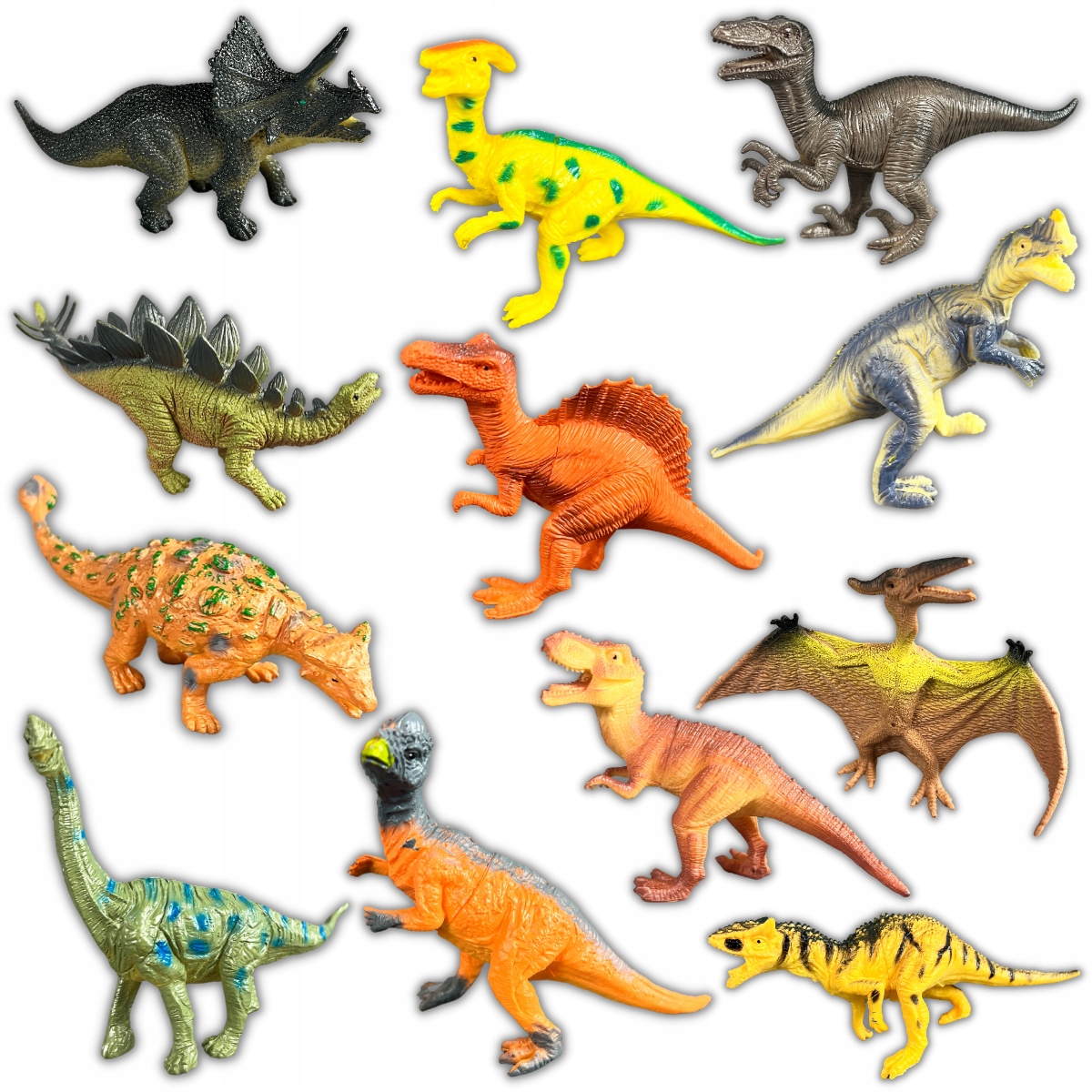 

Zestaw Figurki Dinozaury 12 Szt Duzy Park Jur