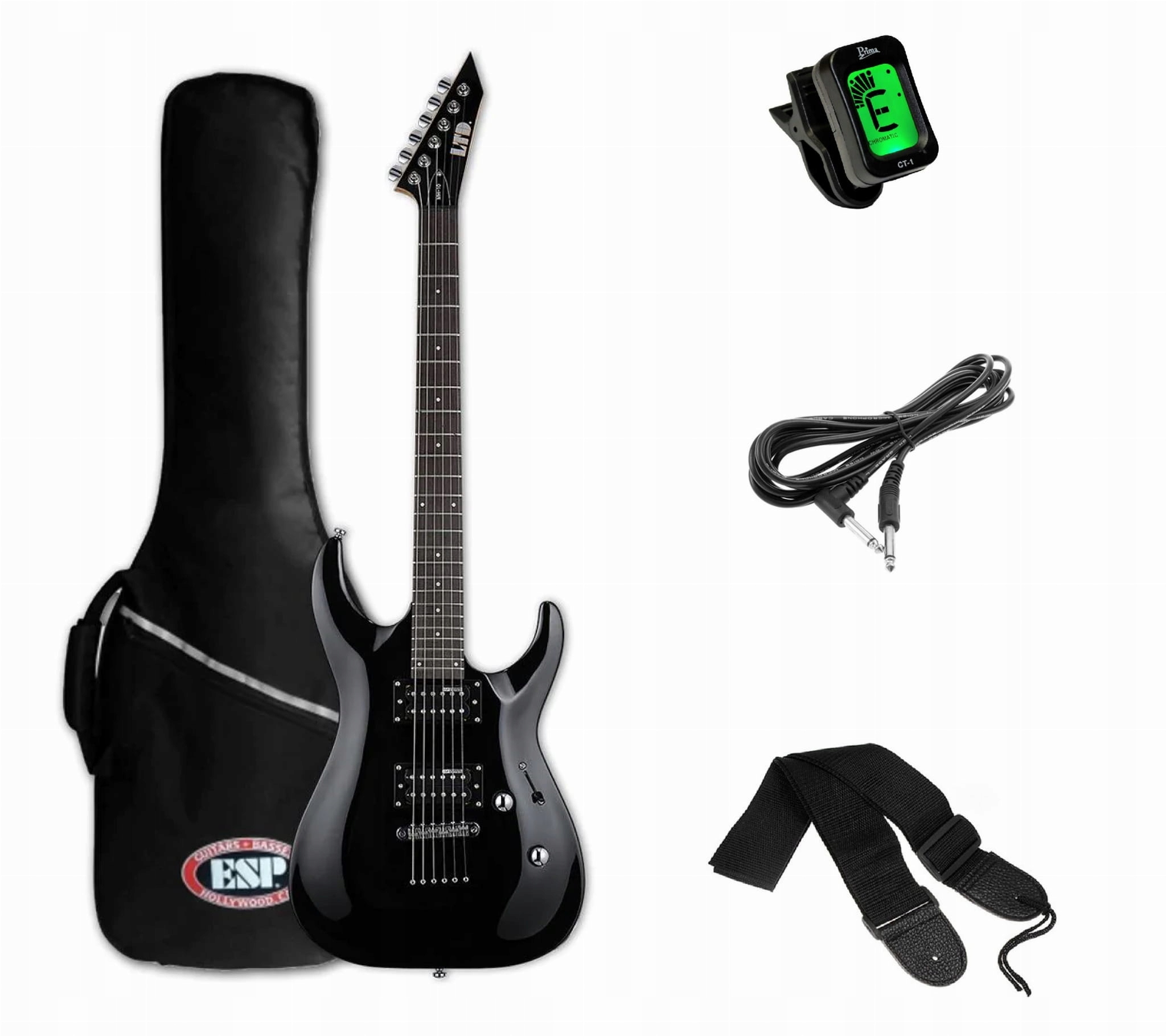 GITARA ELEKTRYCZNA LTD MH-10 + AKCESORIA