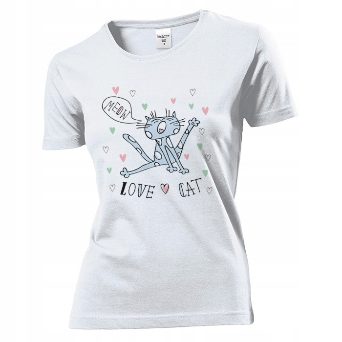 

Koszulka damska Kocham Koty S