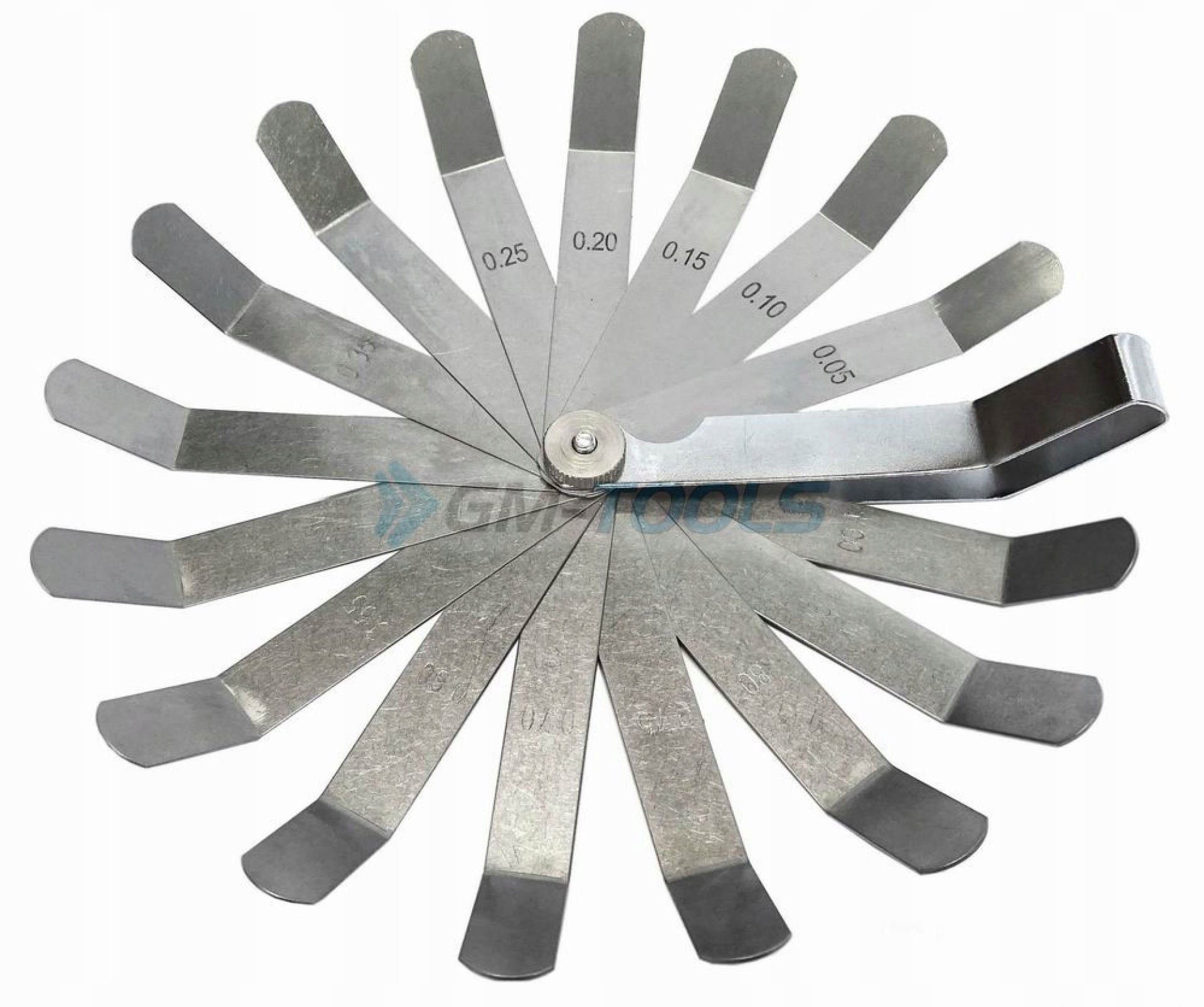 

Szczelinomierz Odgięty Wygięty 0.05-1mm 100mm