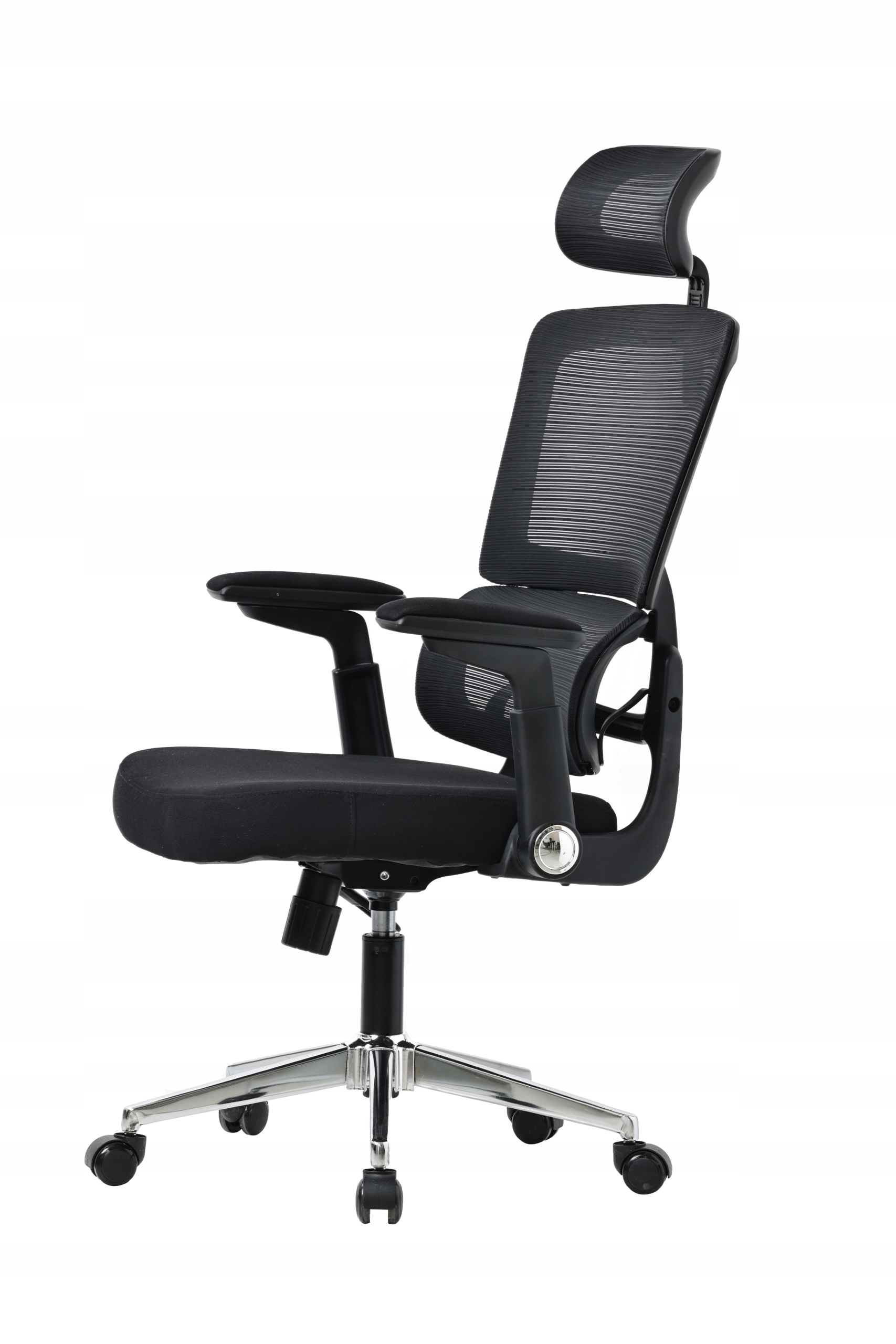 Ergonomická Otočné Kreslo Kancelárska Stolička Novis čierna