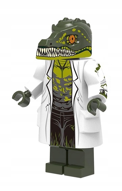 

Klocki figurka Super Bohater Lizard Jaszczur