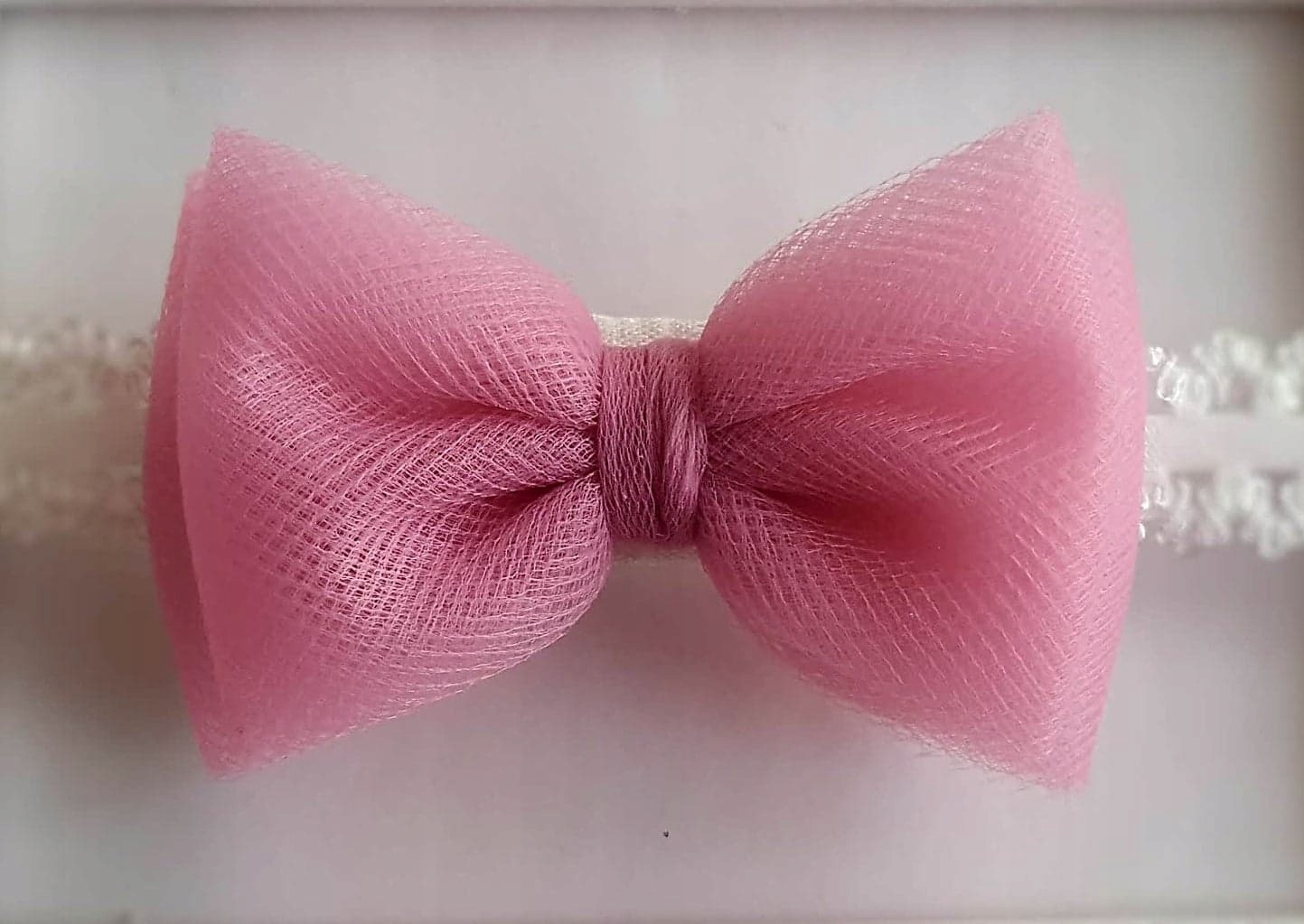 OPASKA DO WŁOSÓW kokardka bezuciskowa KORONKA Marka Inna marka