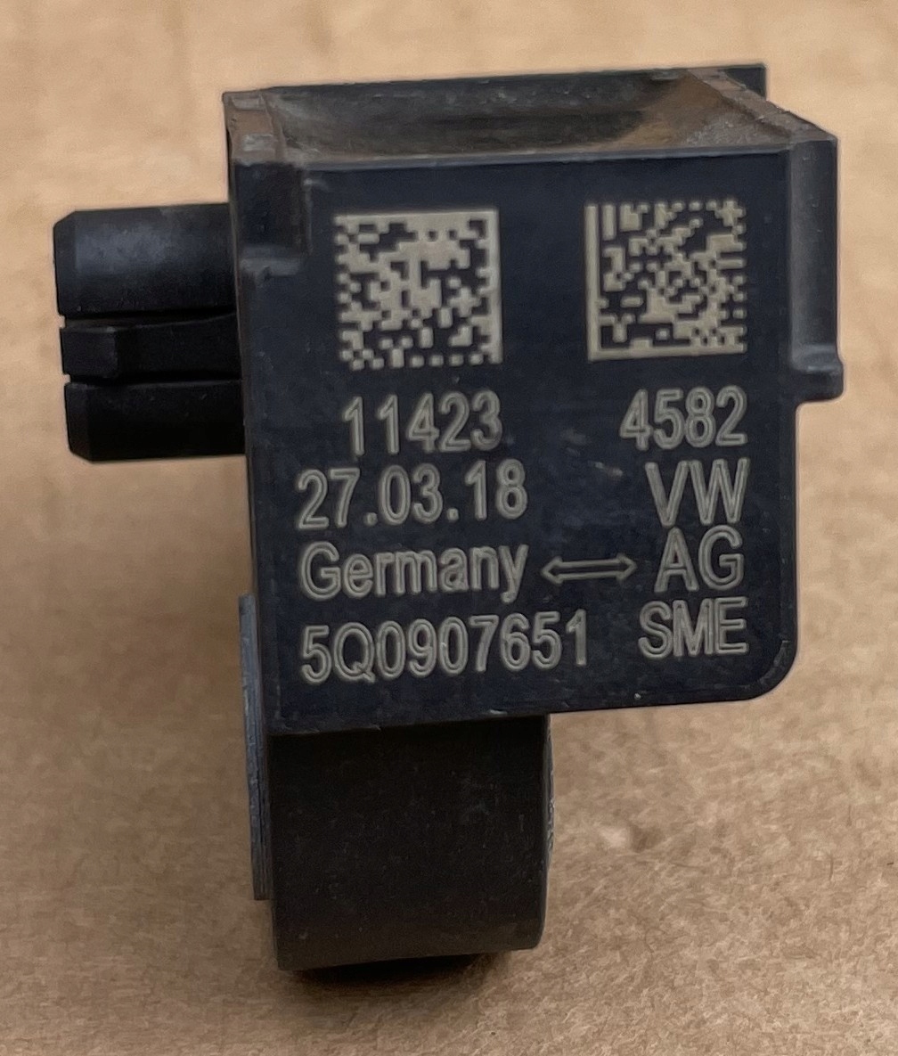 Crashsensor Drucksensor VW SKODA AUDI Original IDEAL 5Q0907651
