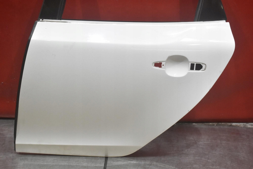 Tür links heck hinten WHITE SOLID VOLVO V40 2 II 5D HB 12-16